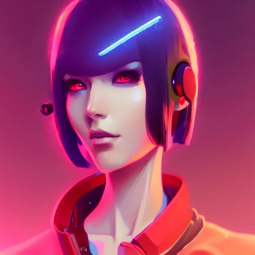 Prompt: portrait of a beautiful cybernetic woman, art by lois van baarle and ross tran and sam yang and ilya kuvshinov and guweiz, digital art, high detail, sharp focus, unreal engine 5, trending on artstation, deviantart, pinterest, 4 k uhd image