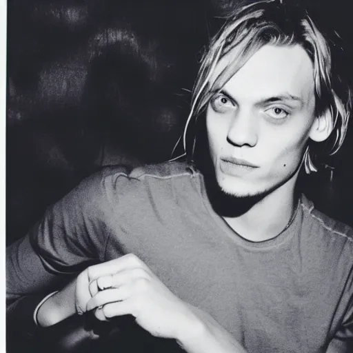 Image similar to Polaroid of jamie campbell bower