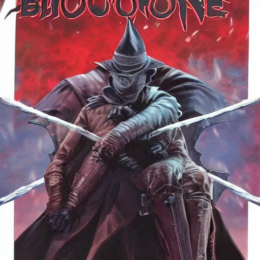 Prompt: comic book cover for'bloodborne vs a capybara ', art by alex ross