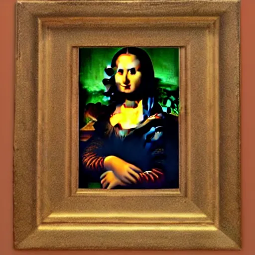 Prompt: the mona lisa by leonardo davinci, but mona lisa is ana de armas