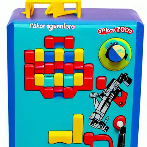 Image similar to fisher price machine gun