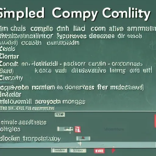 Image similar to simplified complexity