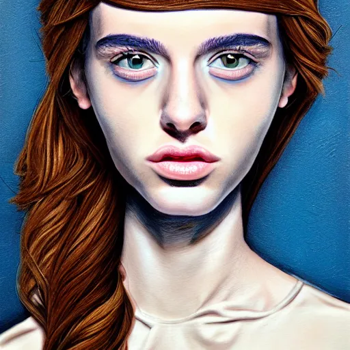 Image similar to portrait fashion by nick sullo, highly detailed