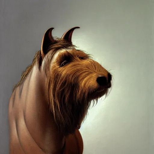 Prompt: portrait of ALF by caravaggio, oil painting, award winning, artstation, sharp focus, extreme detail
