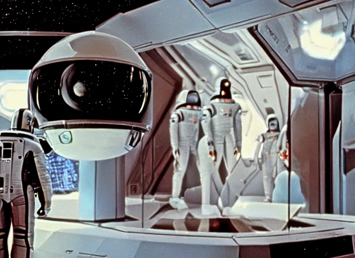 Image similar to deleted scene from the 1 9 6 8 science fiction film 2 0 0 1 : a space odyssey