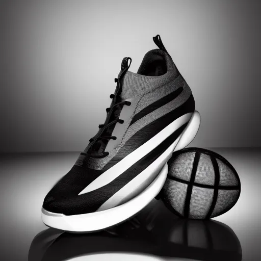 Image similar to sport shoes for a chess player, product photo, studio lighting, highly detailed