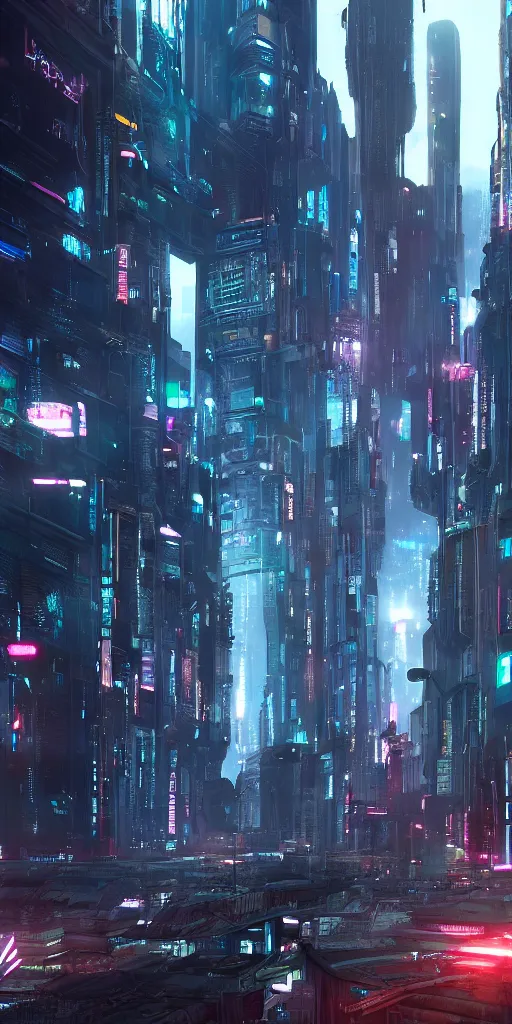 Prompt: a render of a beautiful cyberpunk futuristic city by gal barkin, octane renderer, sci - fi, cgsociety, fantasy