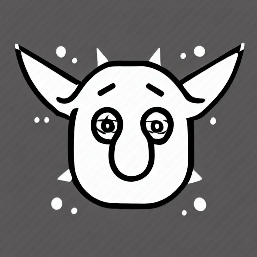 Image similar to xqcow silly, digital art, iconic icon, 2 d vector logo, cartoon, t - shirt design