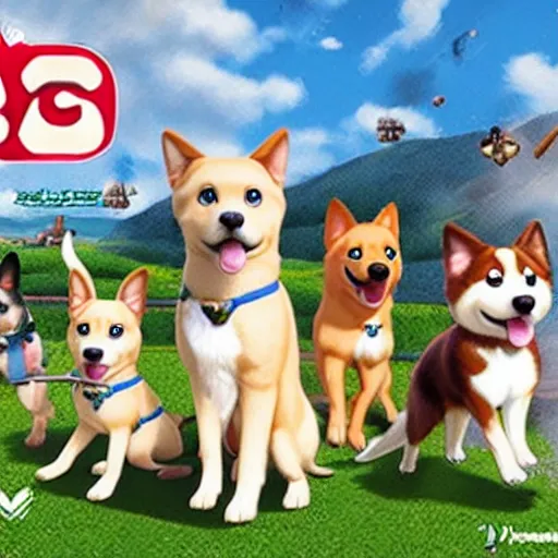 Prompt: Nintendogs; The Movie