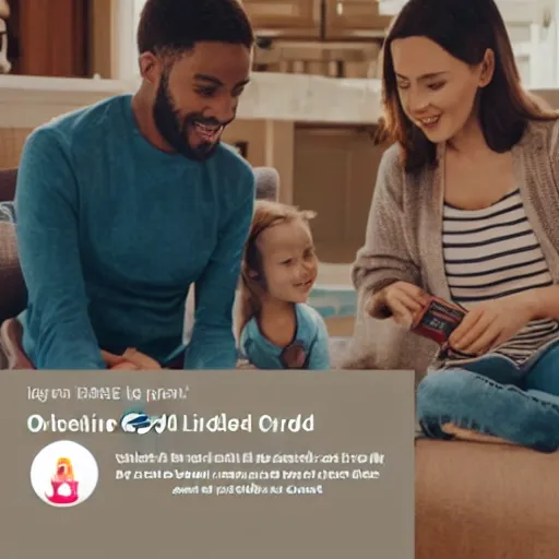 Image similar to luxury credit card ad targeting stay at home dads