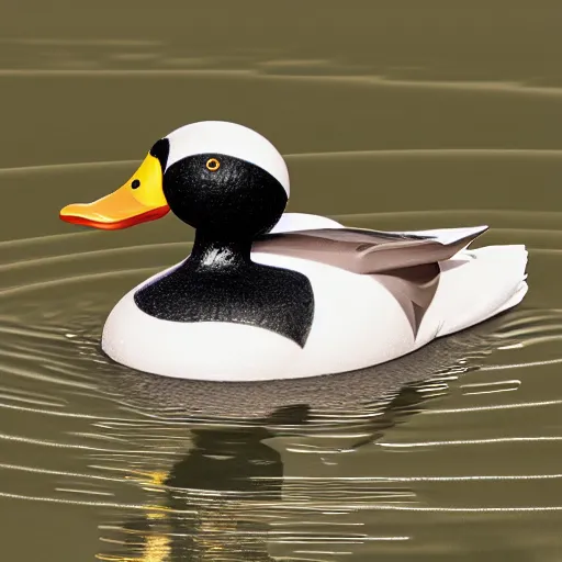 Image similar to duck made of bubble