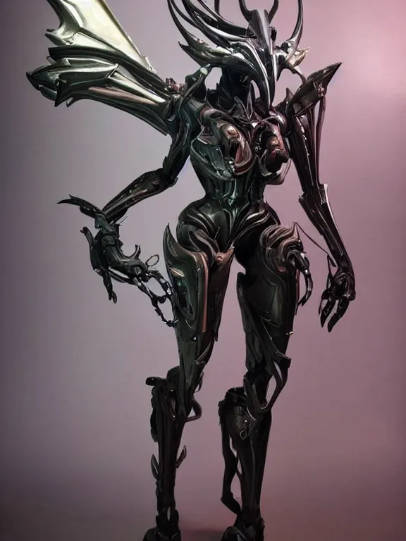 Image similar to extremely detailed front shot, low shot, of a beautiful elegant saryn warframe, that's a giant beautiful stunning anthropomorphic robot female dragon with metal cat ears, posing elegantly, detailed sharp robot dragon paws for feet, thick smooth warframe legs, streamlined white armor, long elegant tail, two arms, two legs, long tail, detailed warframe fanart, destiny fanart, high quality digital art, giantess art, furry art, realistic digital art, warframe art, Destiny art, furaffinity, DeviantArt, artstation, 8k HD, octane render