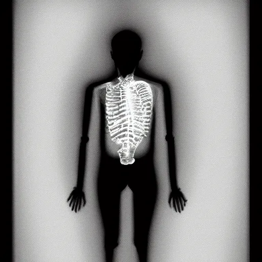 Prompt: xray of a human