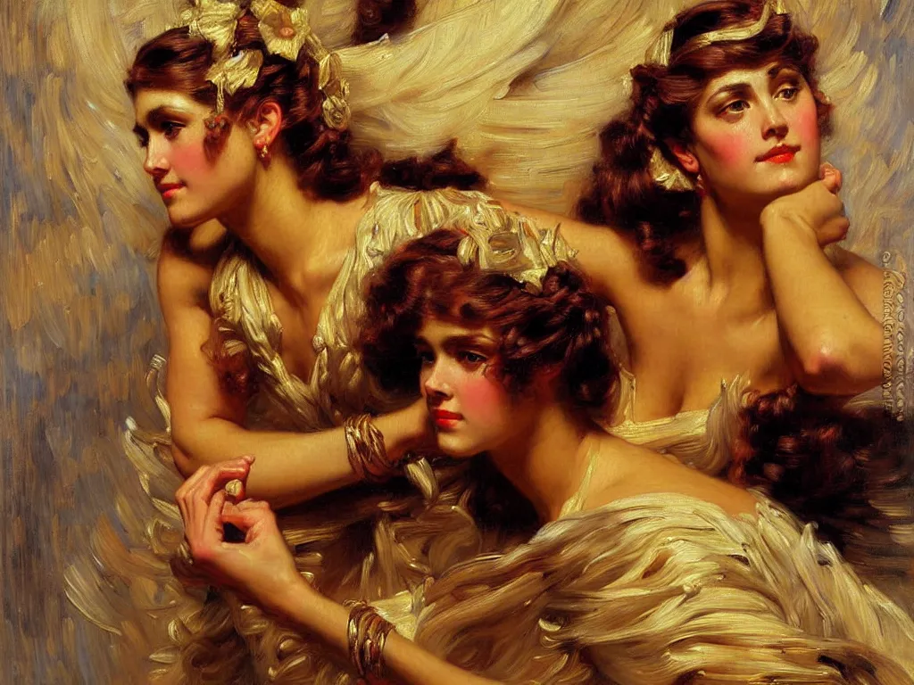 Image similar to highly detailed painting by gaston bussiere, j. c. leyendecker 8 k