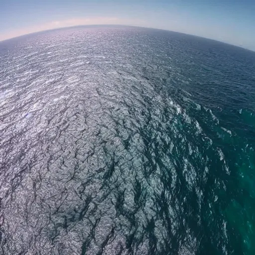 Image similar to Point Nemo, Pacific Ocean, GoPro drone footage