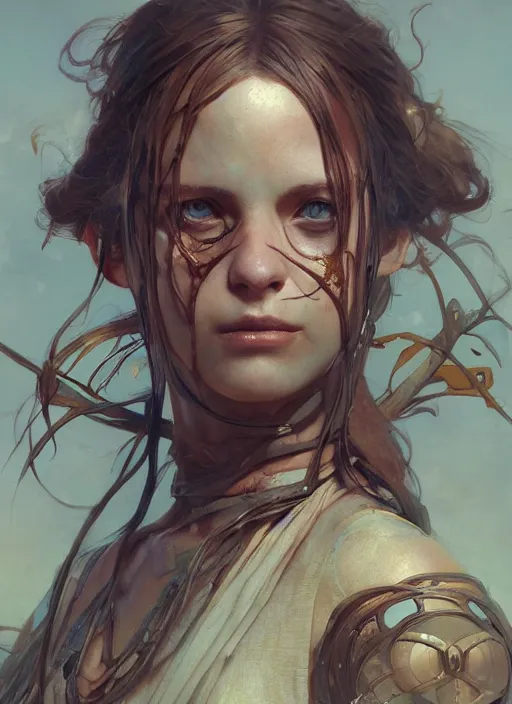Prompt: from rust we are created and to rust we shall return,, beautiful high quality realistic fantasy art, trending on artstation by artgerm and greg rutkowski and alphonse mucha