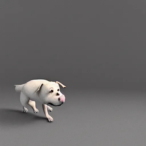 Image similar to a stupid dog in a stupid world, stupid render, not trending at all, worthless, 2 7 0 p