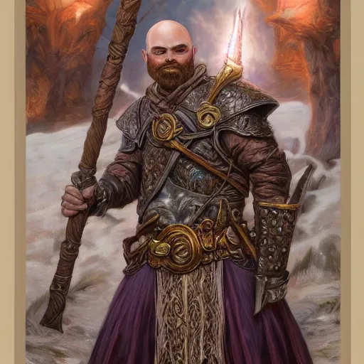 Image similar to Northernlion as a fantasy D&D character, portrait art by Donato Giancola and James Gurney, digital art, trending on artstation