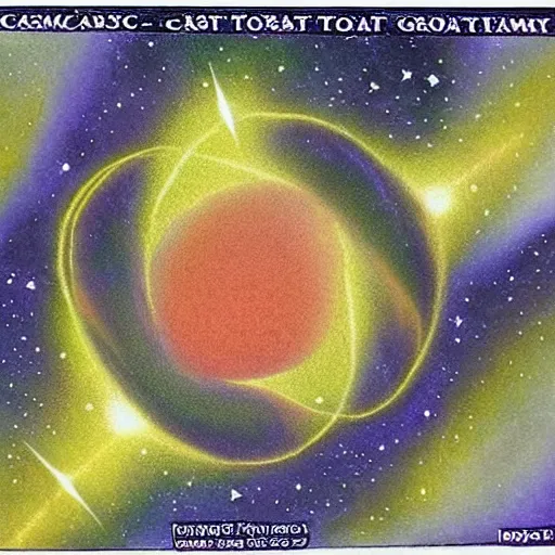 Prompt: cosmic fart, the big bang, celestial cosmogony of the great toot