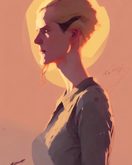 Prompt: hyper - realistic portrait of dolores abernathy by atey ghailan, by greg rutkowski, by greg tocchini, by james gilleard, by joe fenton, by kaethe butcher, dynamic lighting, gradient light yellow, brown, blonde cream and white color scheme, grunge aesthetic