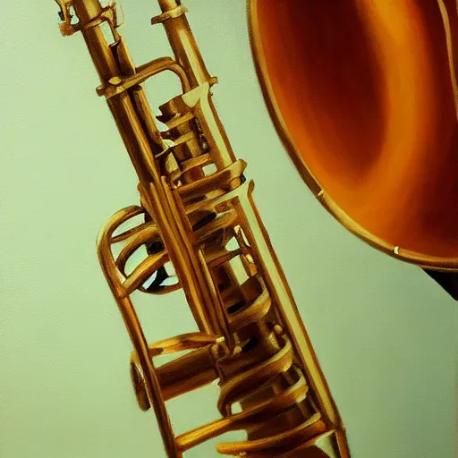 Prompt: oil on canvas, jazz party night, artstation, hyperrealism, high detail, centered, masterpiece