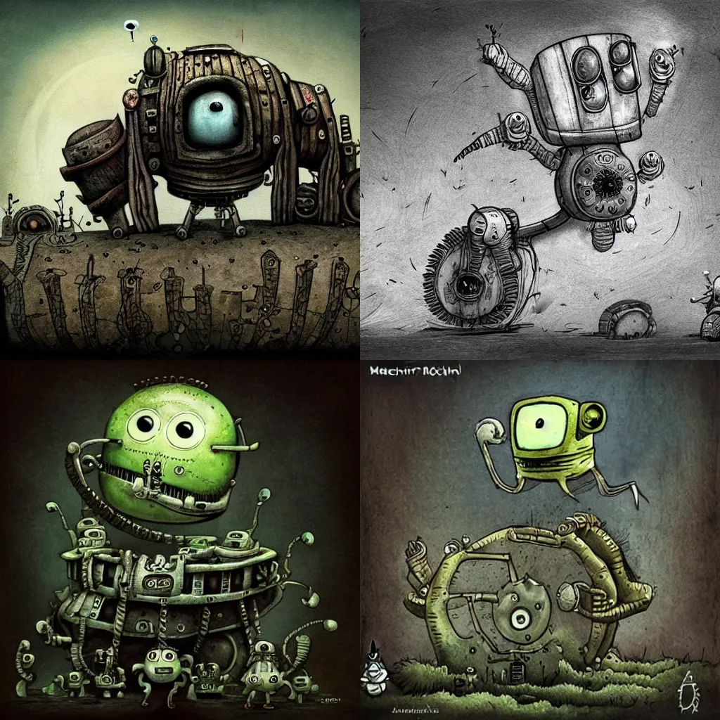 Prompt: Machinarium