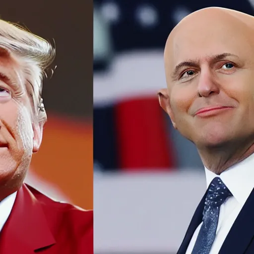 Image similar to bald donald trump, photo