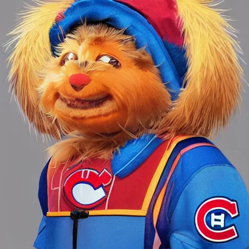 Image similar to anime Portrait of Youppi the Habs Montreal Canadiens Mascot as a very cute powerful and friendly pokemon, highly detailed anime, high evolution, 1990s, legendary, smooth, sharp focus, dynamic lighting, intricate, trending on ArtStation, illustration pokemon, art by WLOP