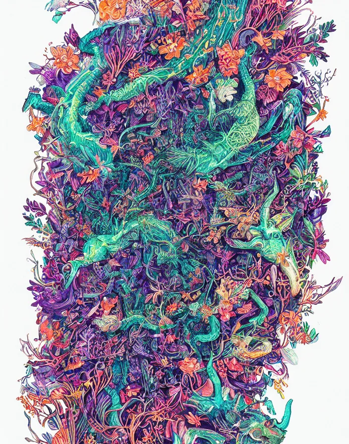 Image similar to hyper detailed industraial & utility in vivid bio luminance art by kristina collantes