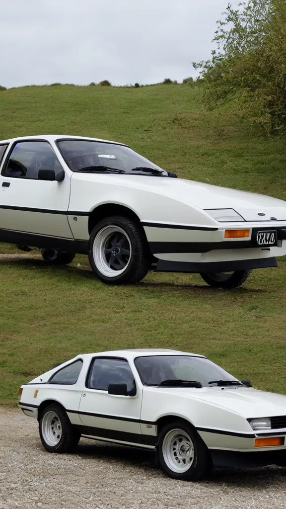 Image similar to a 1 9 8 0 s ford capri