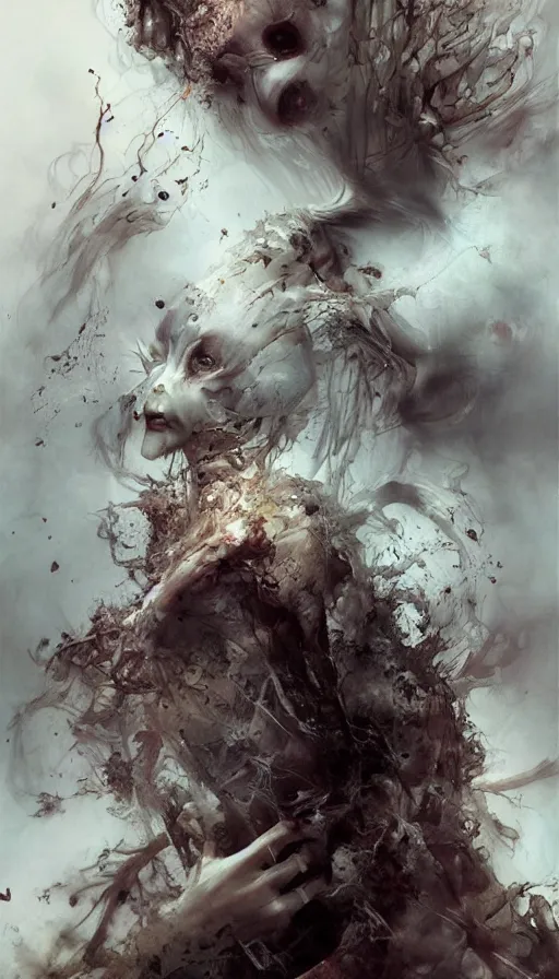 Prompt: the end of the world, by ryohei hase