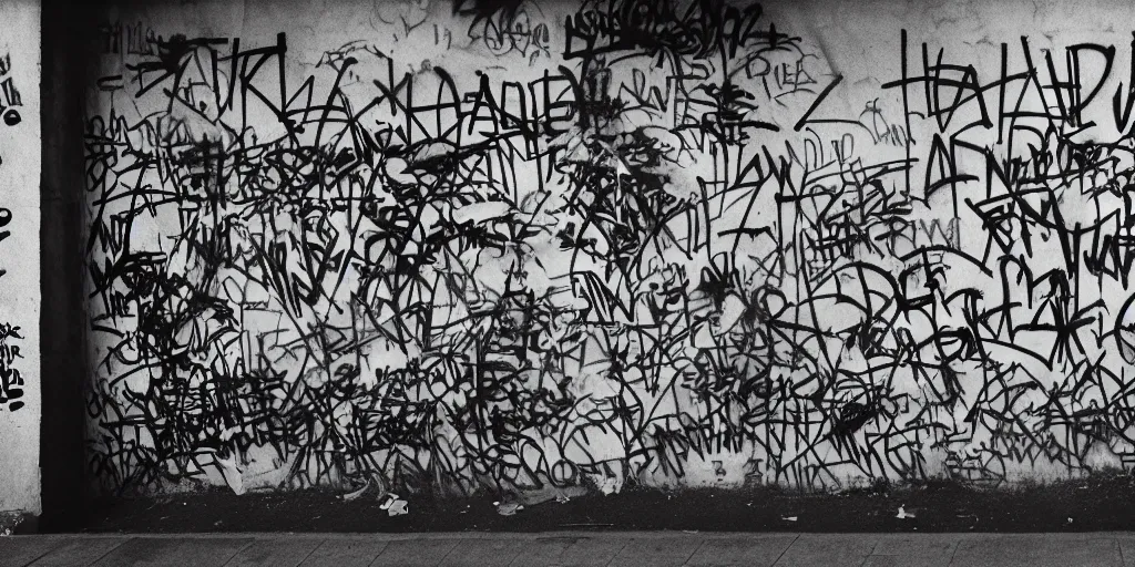 Prompt: cannabis plants growing in a city, graffiti on wall saying'war on drugs ', in the style of karen knorr, daido moriyama, street photography, 3 5 mm film, analogue, high contrast, london,