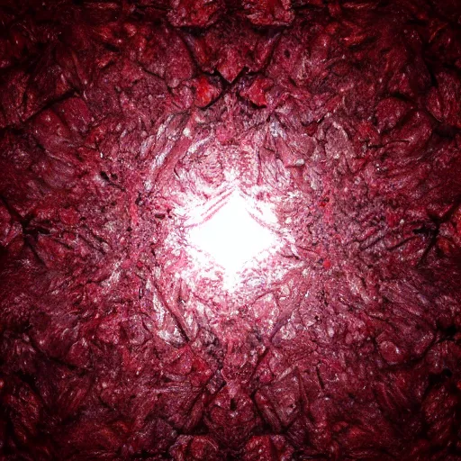 Image similar to red crystals texture, 8 k, photorealistic, ultra realistic, hyperrealistic