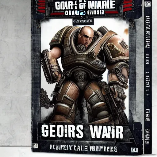 codex book for gears of war warhammer 4 0 k style Stable Diffusion