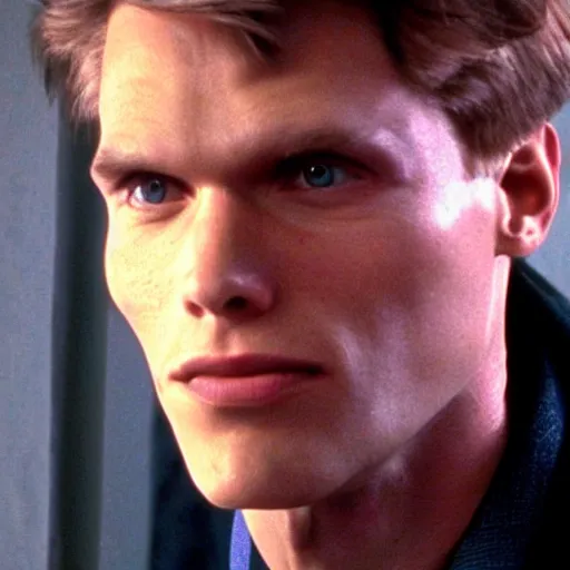 Image similar to Live Action Still of Jerma in The Truman Show, real life, hyperrealistic, ultra realistic, realistic, highly detailed, epic, HD quality, 8k resolution, film still