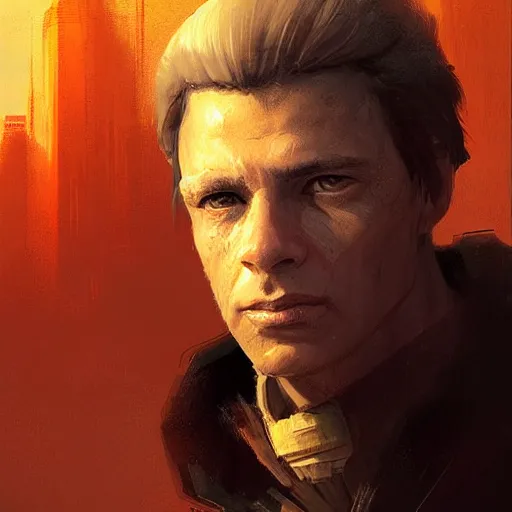 Prompt: portrait of a man by Greg Rutkowski, Col Skywalker from the Star Wars Expanded Universe, he has about 30 years old, highly detailed portrait, digital painting, artstation, concept art, smooth, sharp foccus ilustration, Artstation HQ
