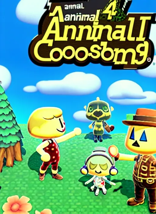 Image similar to fallout : animal crossing, promotional image, official media