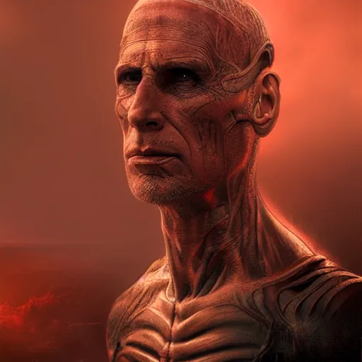 Image similar to locutus ultra realistic, digital art, rich deep colors, smooth shadows, high resolution, cinematic