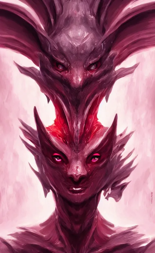 Prompt: face portrait of dragon kin woman, with pretty red ruby eyes, dynamic lighting, fantasy concept art, trending on art station, stunning visuals, creative, cinematic, ultra detailed