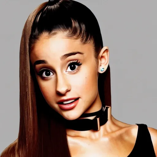 Prompt: a cinematic photo of ariana grande as a down syndrom person