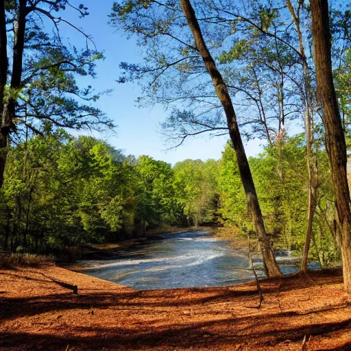 Prompt: eno river state park