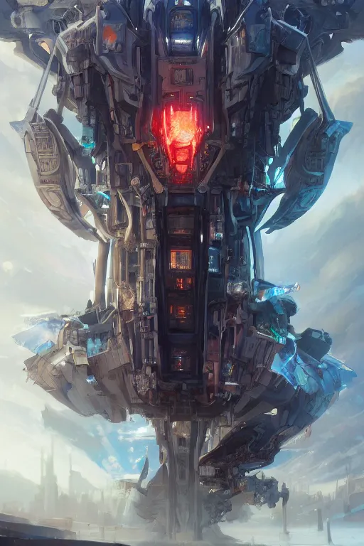 Image similar to transmilenio transformer, unreal engine 8 k, illustration, comprehensive art, thorough details, intricate, artstation, galaxy, atmosphere, unreal engine, video game, highly detailed, symmetrical, concept art, peter mohrbacher, charlie bowater, artstation, craig mullins, cinematic, digital painting, deviantart, cinematic lighting, 4 k