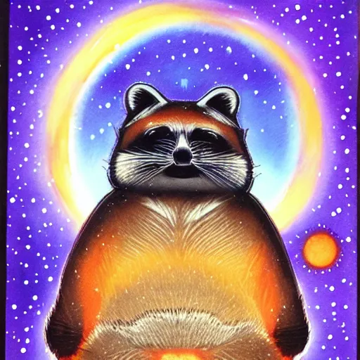 Image similar to cosmic tanuki