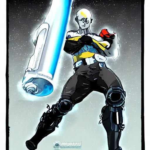 mr freeze holding a compressed air can upside down art Stable Diffusion