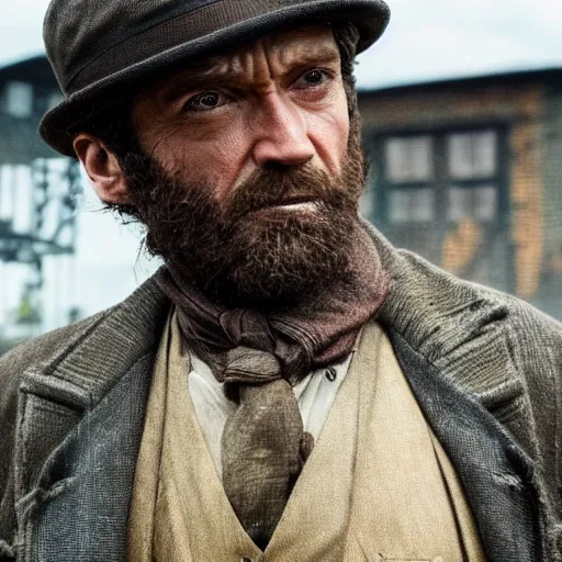 Image similar to Wolverine in Peaky Blinders very detailed 4K quality super realistic