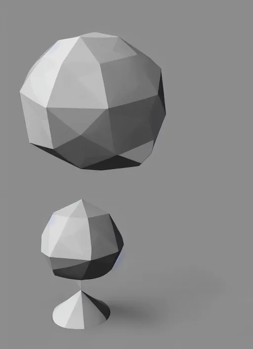 Prompt: blender render, viewport, simple 3d scene, cycles!!!, geometric shapes