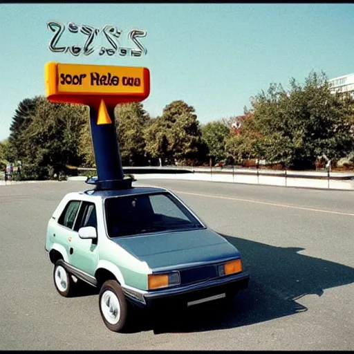 Image similar to google street view car ( 1 9 9 0 )