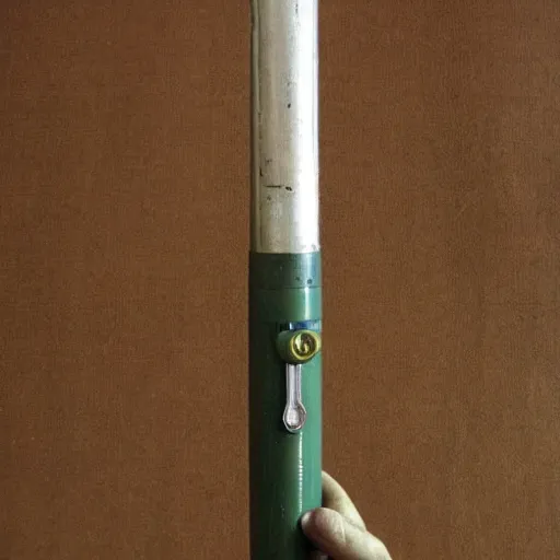 Prompt: lightsaber made in 1 9 3 0 in soviet union