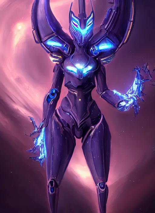 Image similar to cinematic goddess shot, cosmic sized perfectly proportioned stunning beautiful hot anthropomorphic robot mecha female dragon, in space, nebula sized, larger than galaxies, holding galaxy, sharp claws, sleek silver armor, epic proportions, epic size, epic scale, digital art, furry art, macro art, dragon art, giantess art, warframe fanart, furaffinity, deviantart