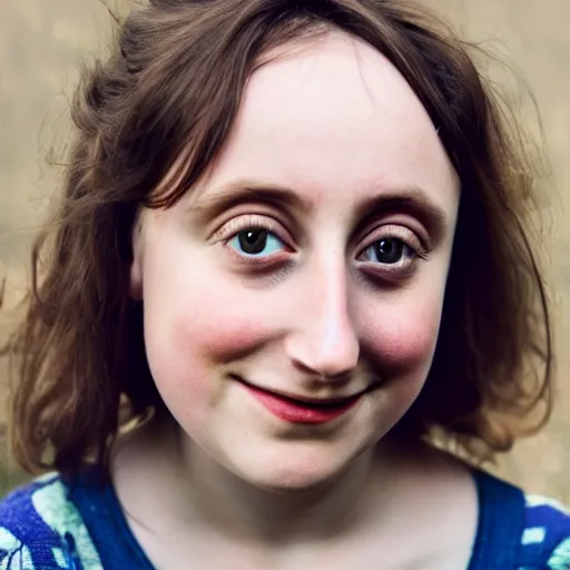 Image similar to photographic portrait of a young isy suttie, 8 k